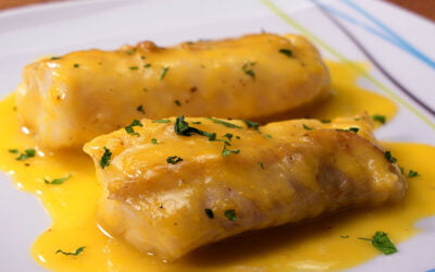 Lenguado a la naranja